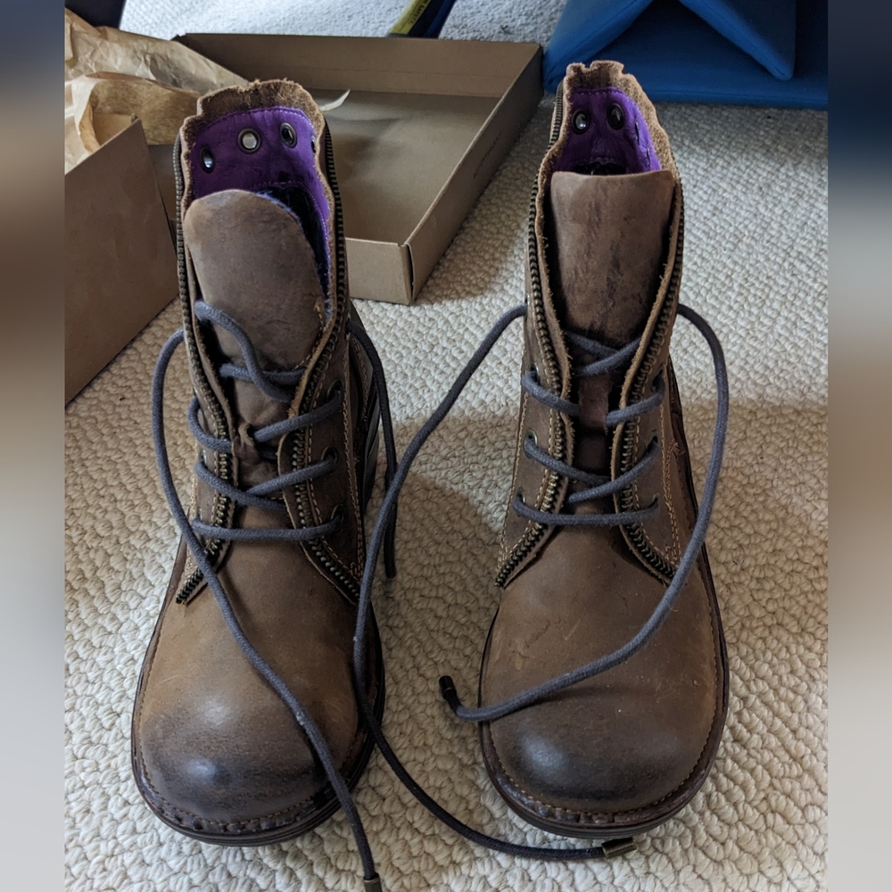 Lucky Brand Brown Ankle Boots